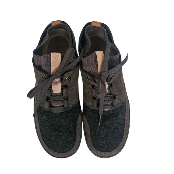 Clarks Nature Women's Dark Gray Combi Lace-Up Trainers Sneakers Size US 9M - Picture 5 of 15